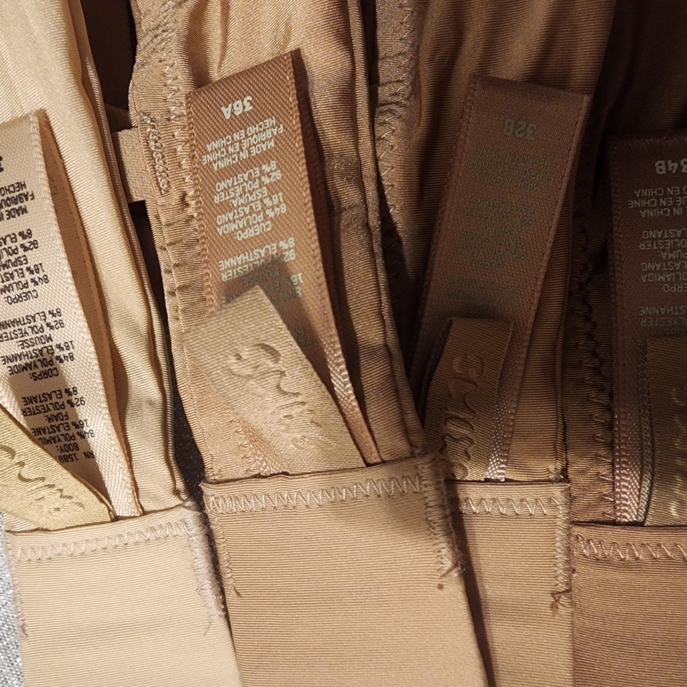 SKIMS. T-SHIRT DEMI BRA Neutral Tone Bras - Picture 4 of 8